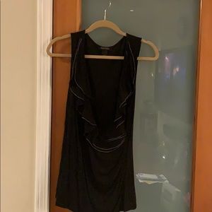 Pretty, Sleeveless Black shirt